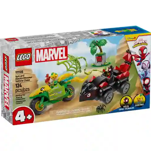 Juego De Construcción Lego 124 Piezas Spin Y Electro Niños