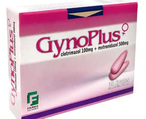 Gynoplus (clotrimazol 100 Mg+ Metronidazol 500) X Sobre