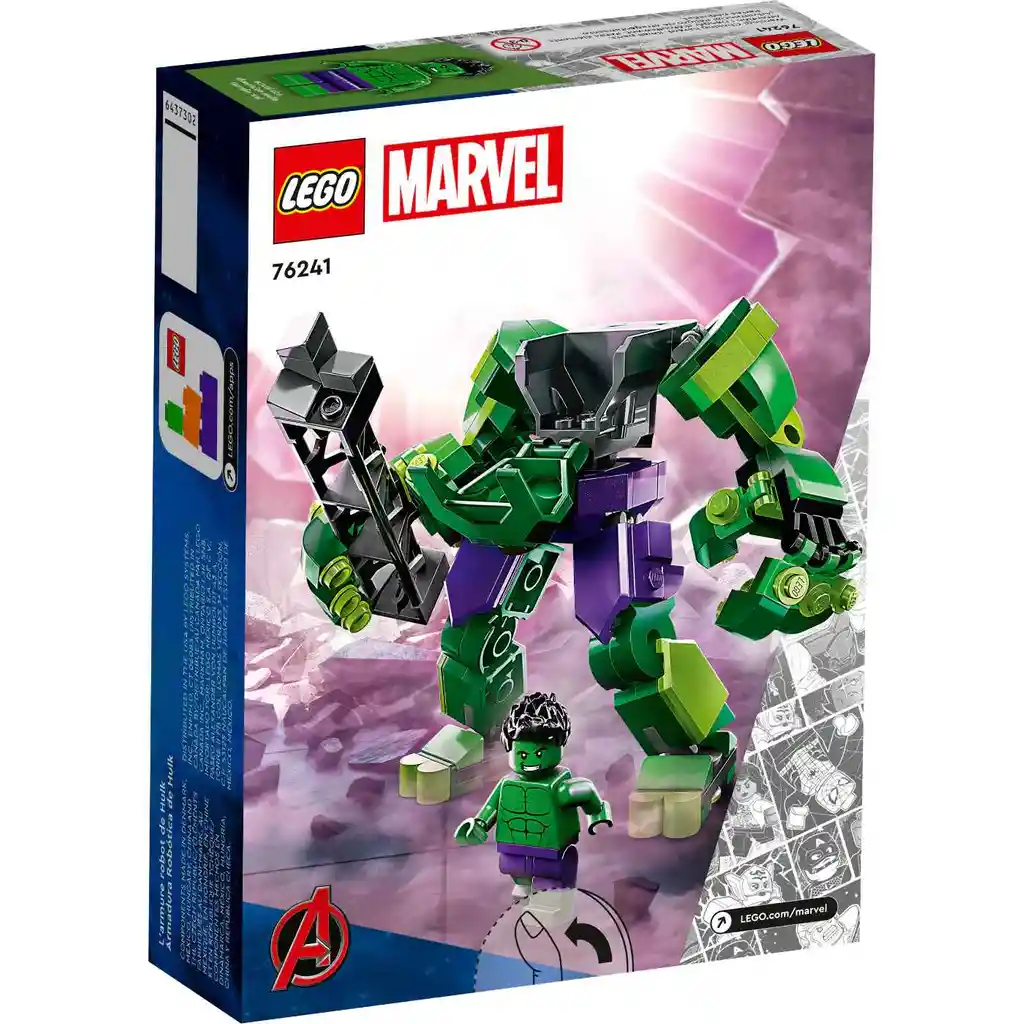 Juego De Construcción Lego 138 Piezas Armadora De Hulk Niños
