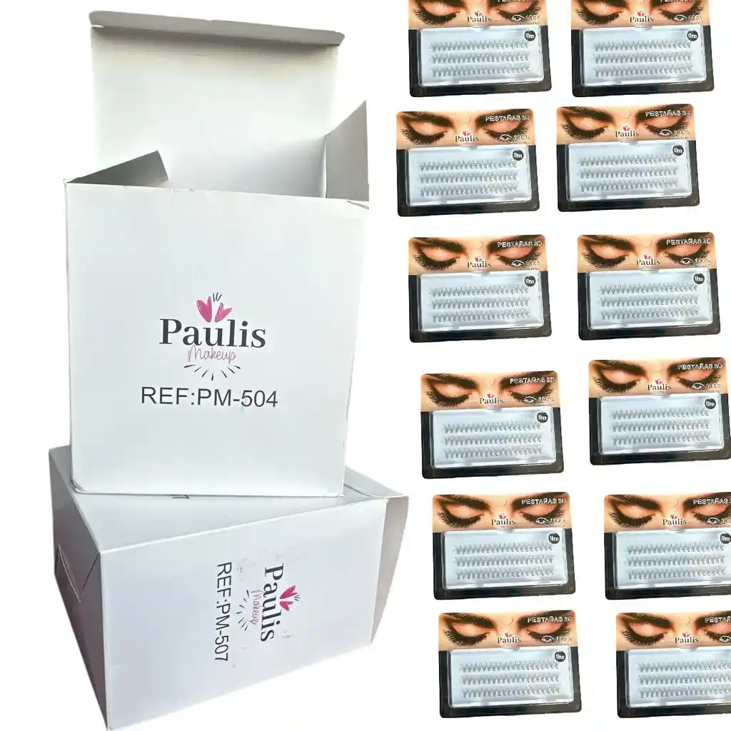Caja De Pestañas X12