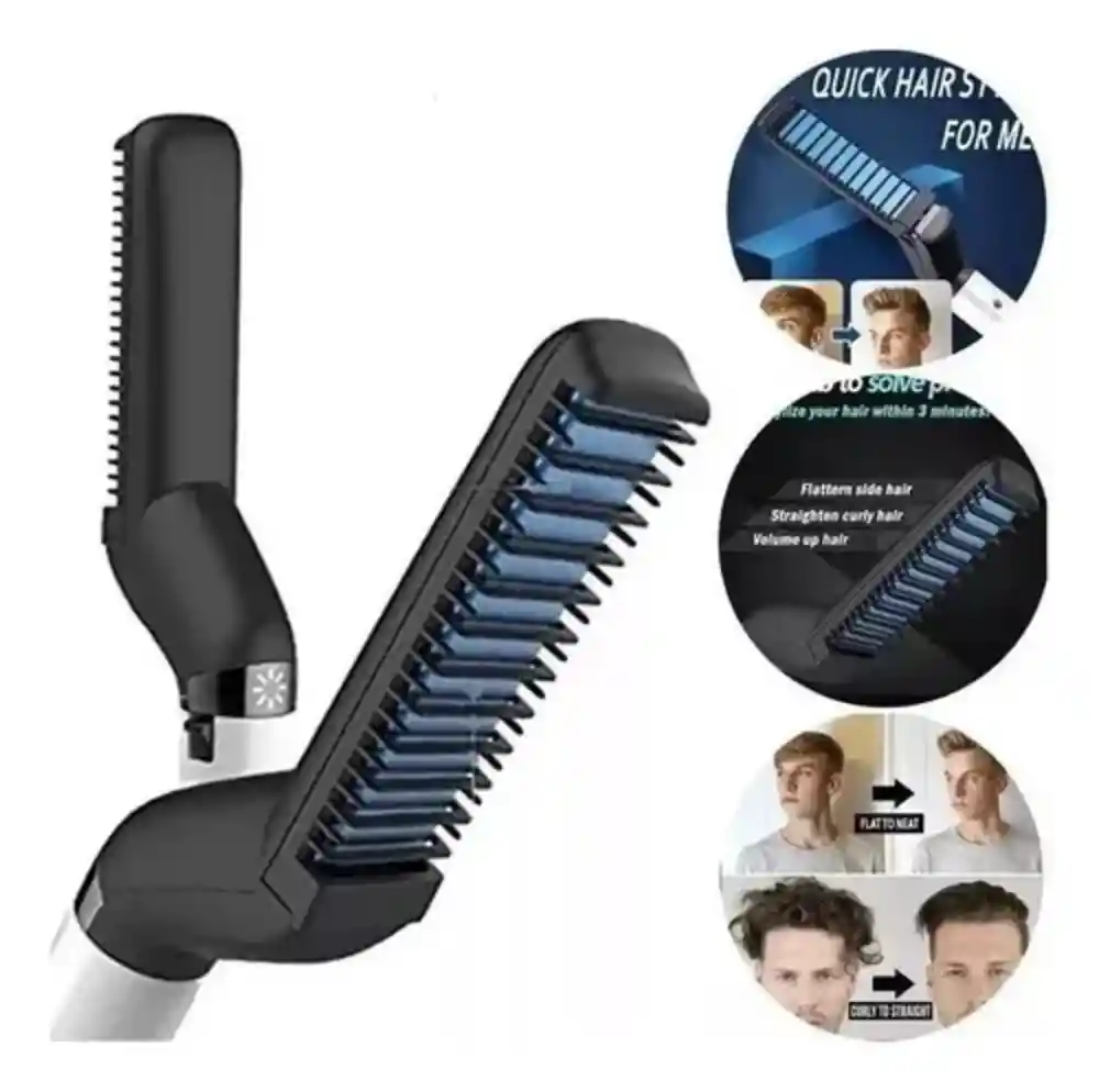 Plancha Para La Barba Y El Cabello Plancha Para Hombres