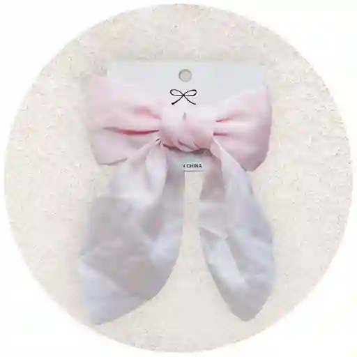 Moño Pinza Coquette - Rosa