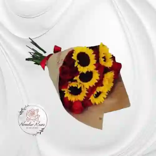 Girasoles Y Rosas