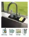 Tapete De Silicona Escurridor Grifo Cocina Fregadero