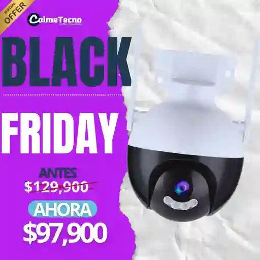 Cámara De Seguridad Exterior Domo Full Hd 2k Ptz 360inch C11