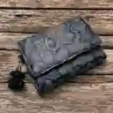 Billetera Mujer Dama Inspirada En Tous Negro Oso