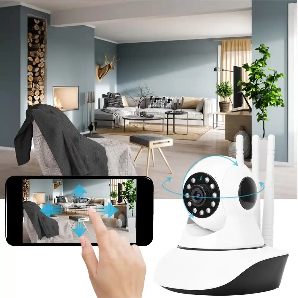 Cámara De Seguridad Ip Wifi 5g Motorizada1080p Hd 360° Yoosee