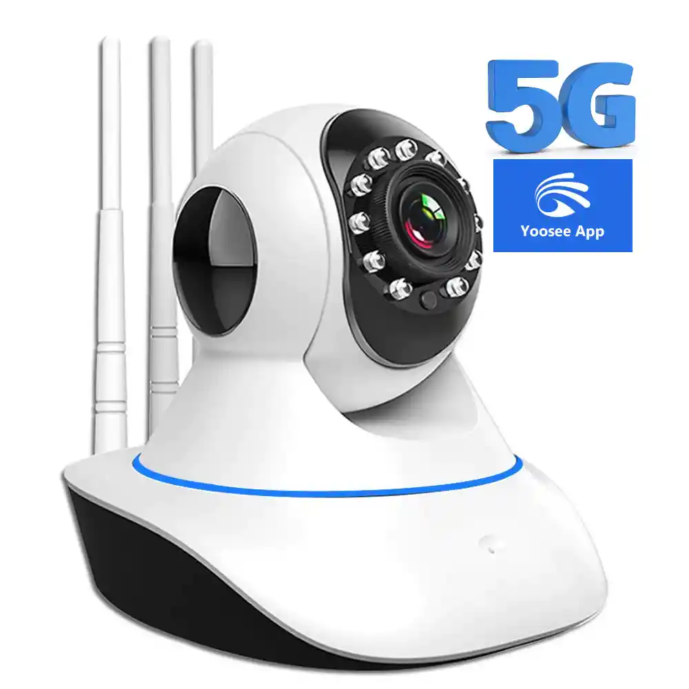 Cámara De Seguridad Ip Wifi 5g Motorizada1080p Hd 360° Yoosee
