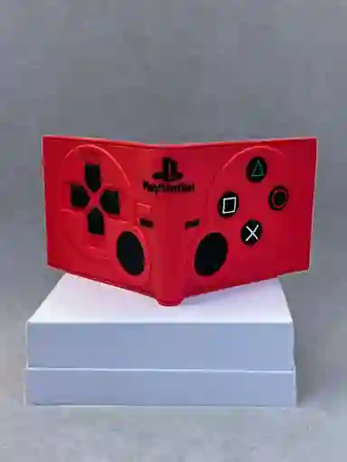 Billetera Cartera De Goma Playstation