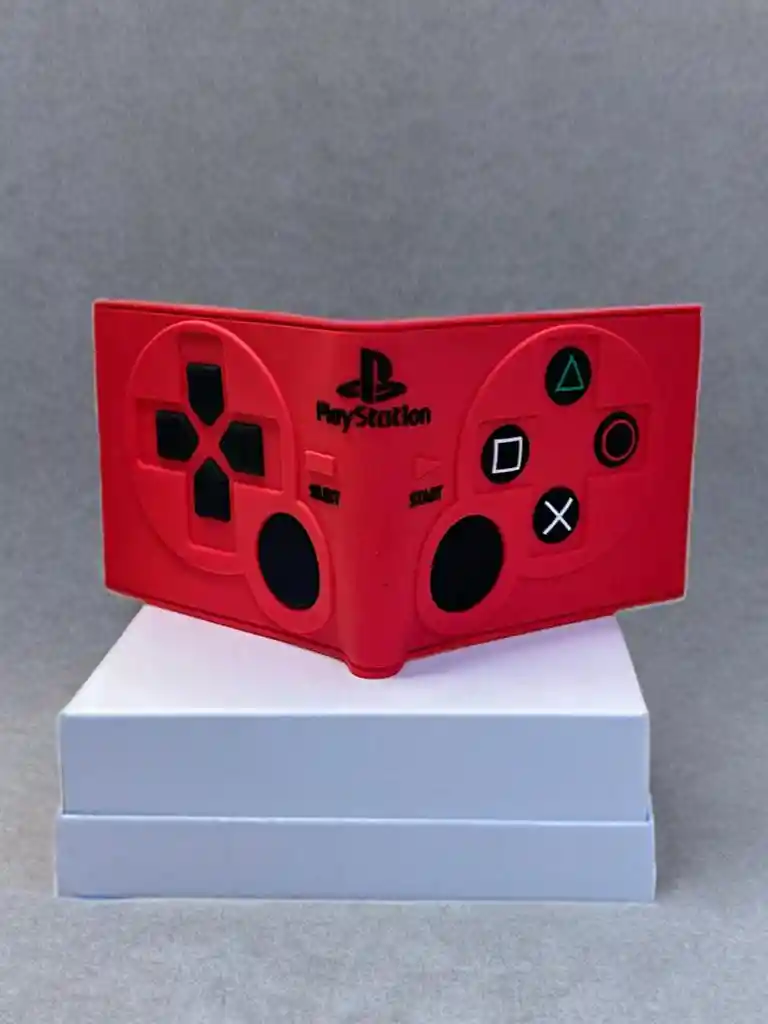 Billetera Cartera De Goma Playstation