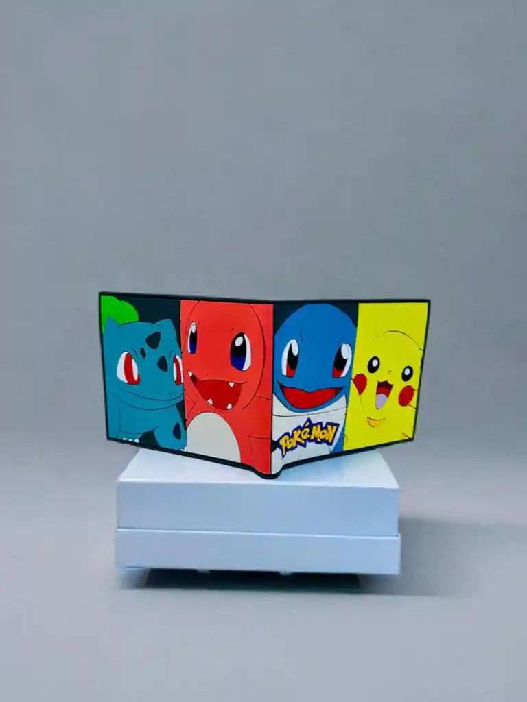 Billetera Cartera De Goma Pokémon Personajes