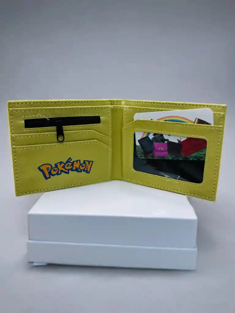 Billetera Cartera De Goma Pokémon