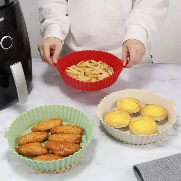 Freidora De Silicona Arfray Savory Fryer Para Alimentos
