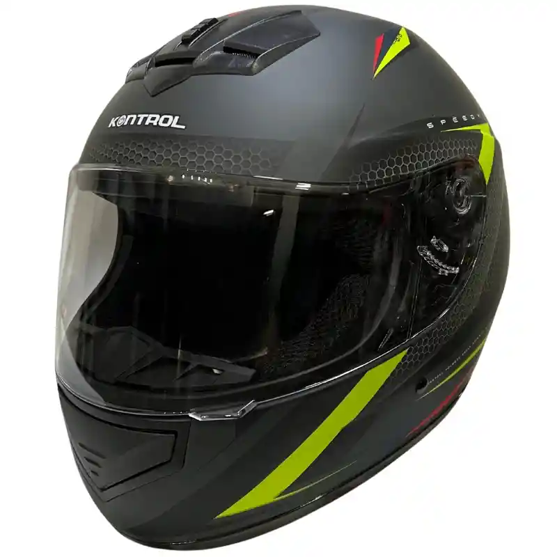 Casco Moto Proteccion Certificado Kontrol Speedy Dot Ntc Disponible Talla L