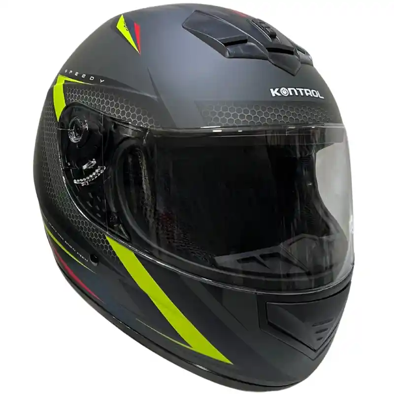 Casco Moto Proteccion Certificado Kontrol Speedy Dot Ntc Disponible Talla L