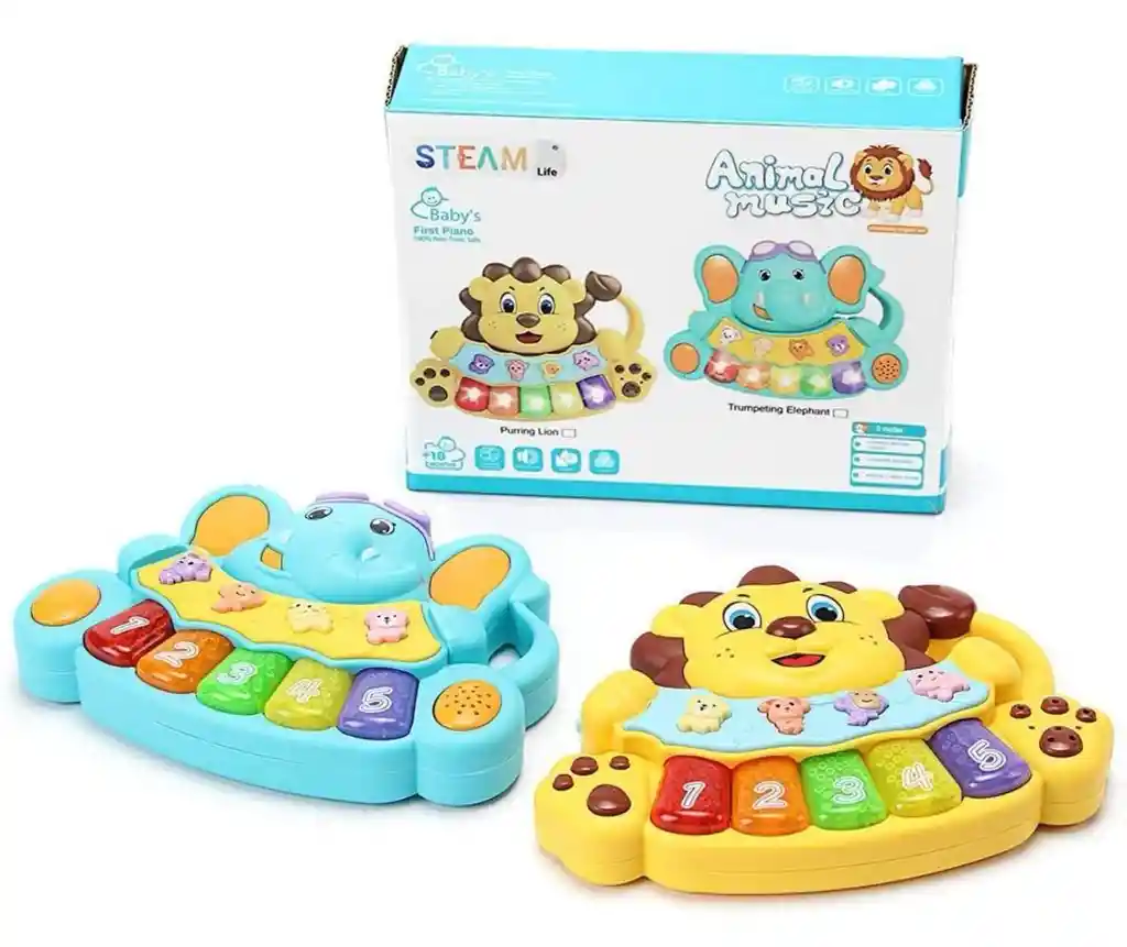 Juguete Educativo Piano Bebe Elefante