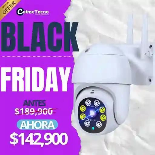 Cámara De Seguridad Inteligente Wifi 1080p Domo Ptz Exterior Al-6