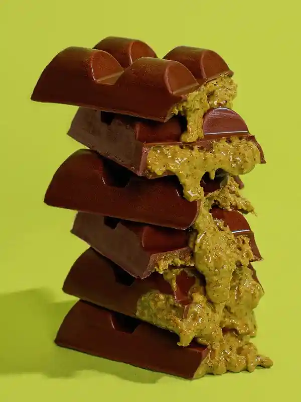 Barra De Chocolate Pistacho Knafeh Dubai (empaque Regalo) Magno