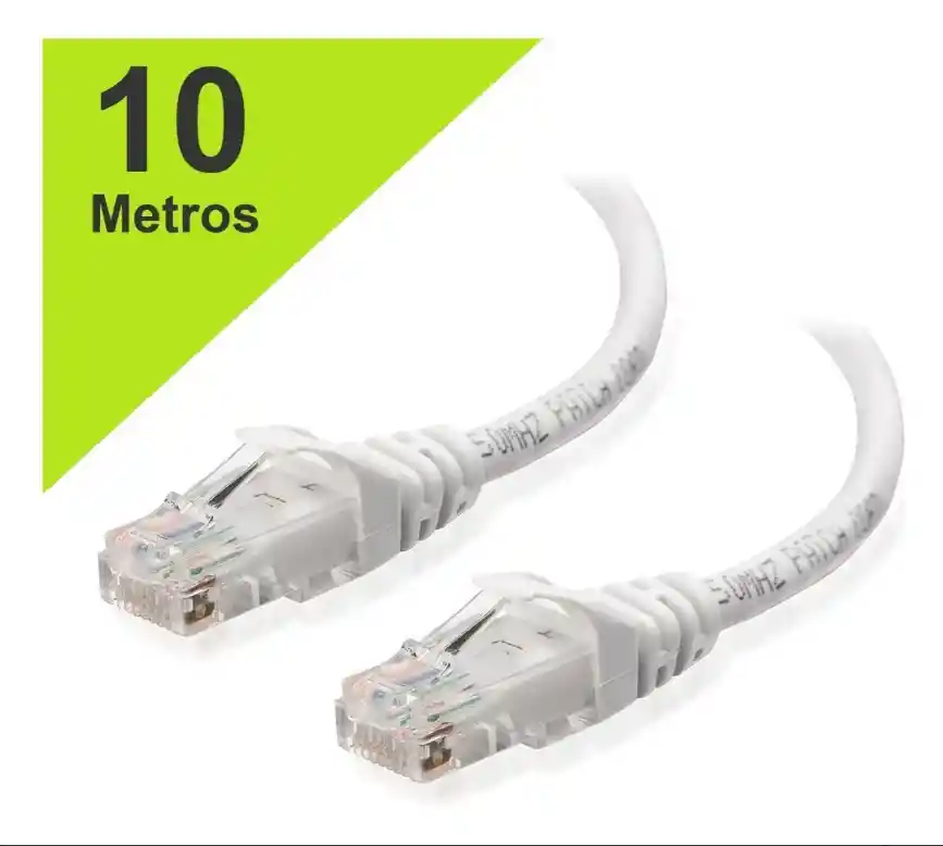 Cable De Red Utp Categoría 6 De 10 Metros