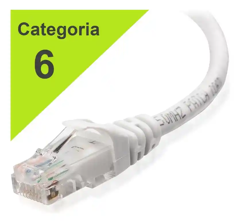 Cable De Red Utp Categoría 6 De 10 Metros