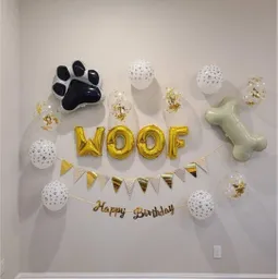 Set De Cumpleaños Para Mascota Woof Hb