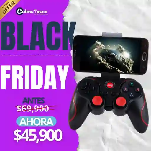 Control De Juegos Celulares Gamepad Recargable Bluetooth X3
