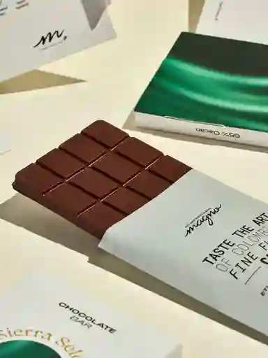 Barra De Chocolate Sierra Selecta 65% - Empaque Regalo Magno