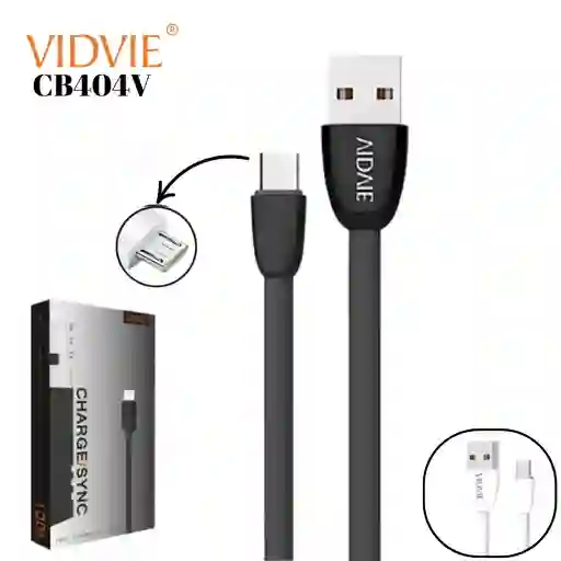 Cable Vidvie Usb A V8 1m Cb404v