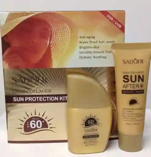 Kit Protector Solar Y Crema 2x1