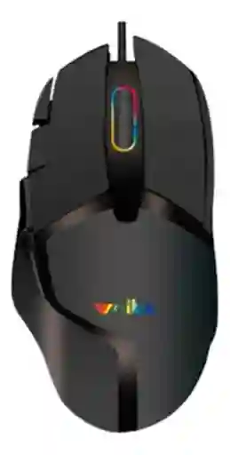 Mouse Gamer Weibo S260 Con 8 Botones Cable De Largo Alcance Color Negro