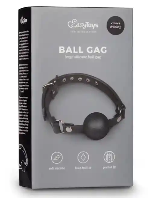 Mordaza En Silicona Bdsm Sumisión