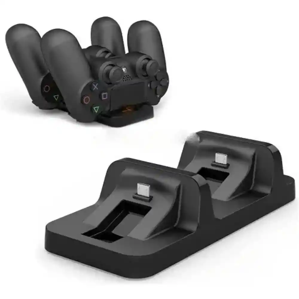 Base Doble Cargador De Controles Ps4 Dobe