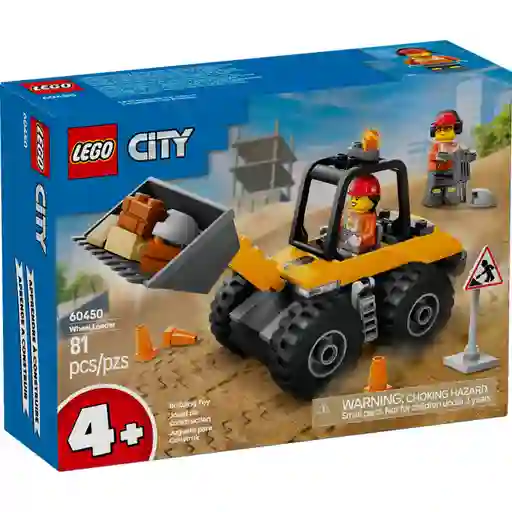 Juego De Construcción Lego 81 Piezas Maquina Cargadora Niños