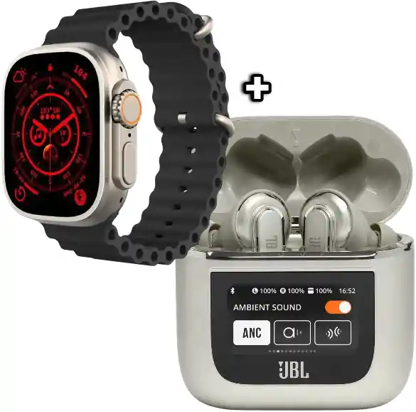 Combo Tour Pro 2 Plateado + T800 Ultra