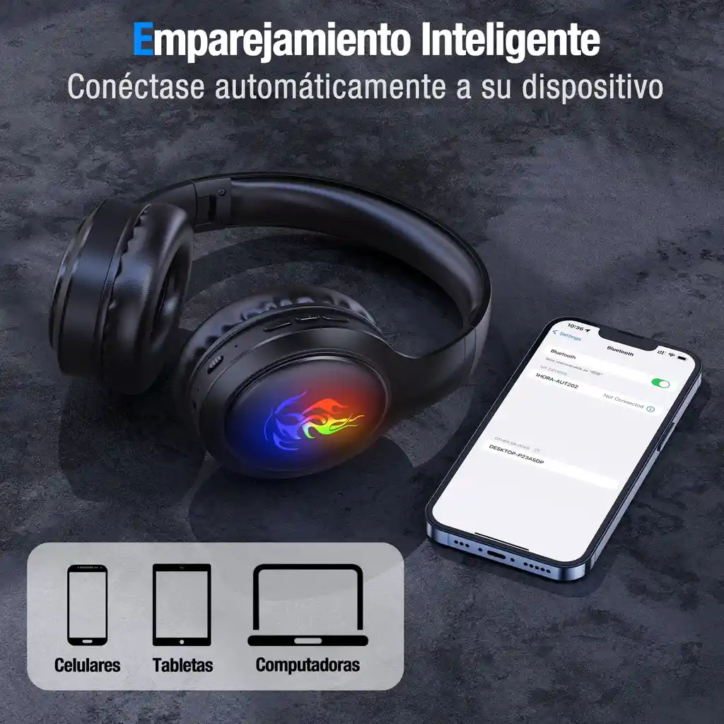Audífonos Inalámbricos 33h Continuas
