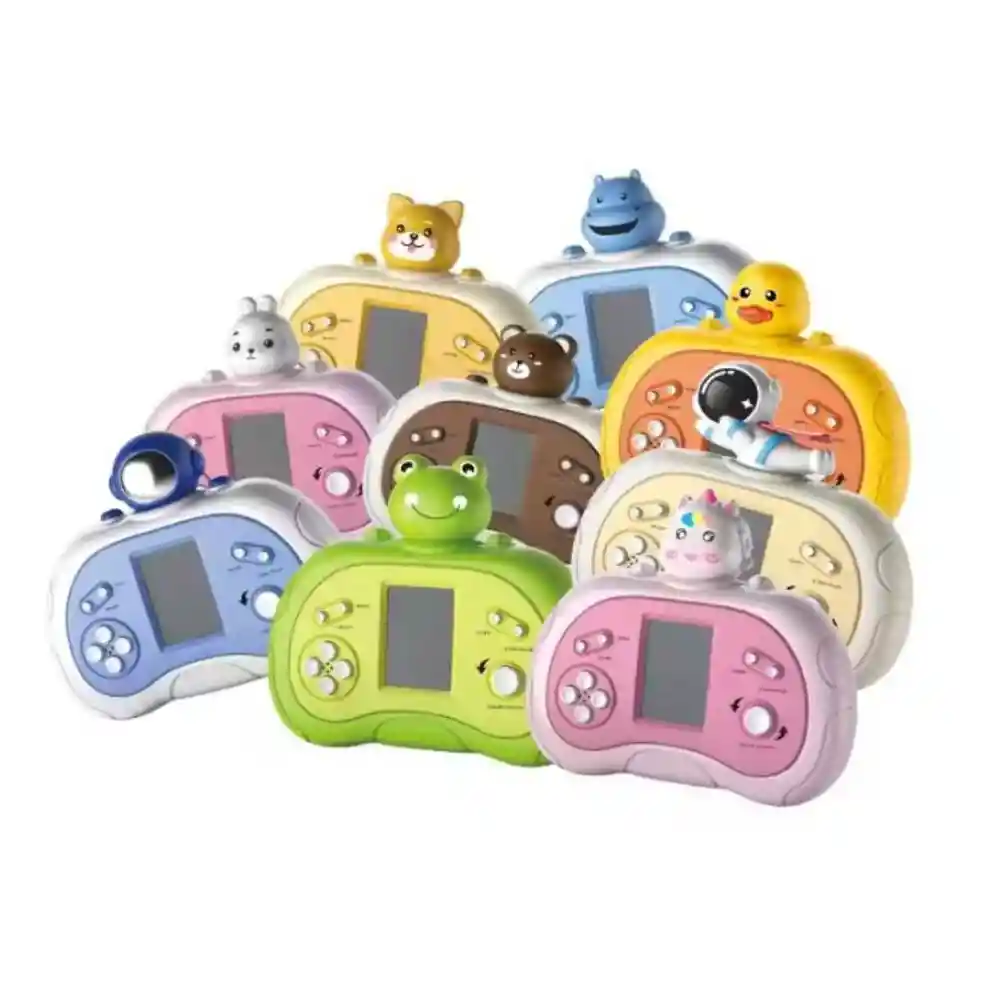Consola Tetris Russia Colores Juego Infantil Videojuego