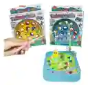 Juguete De Pesca Caña Pescar Sonido 15 Peces Juego