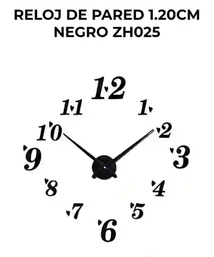 Reloj 3d Adhesivo