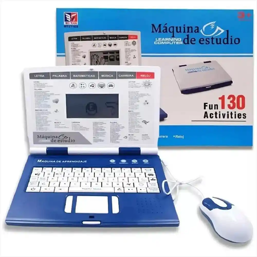 Computador Didáctico 271 Niños Aprender 64 Funciones Infantil