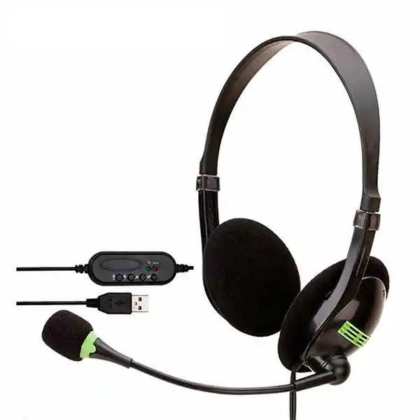 Diadema Alámbrica Usb Sy440mv