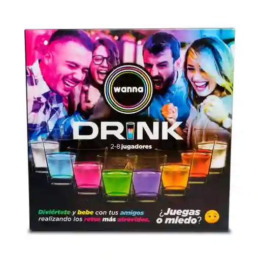 Wanna Drink Juego De Mesa Para Beber Con Amigos