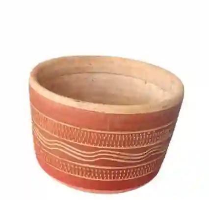 Matera De Barro Para Naranjo O Plantas Grandes