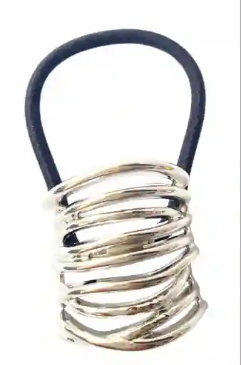 Colero Pony Cuff Diosa Plateada