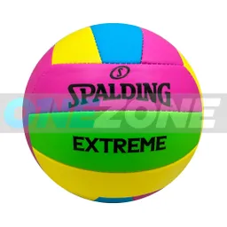 Balon De Voleibol #5 Spalding Comp Extreme-72380z/ Amarillo - Verde - Fucsia