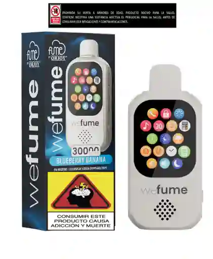 Vapeador We Fume 30.000 Puffs Blueberry Banana