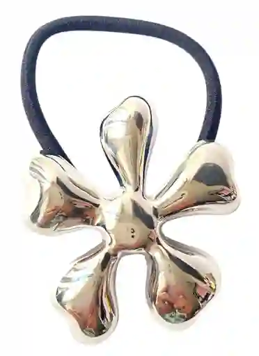 Colero Pony Cuff Margarita Chunky Plateada