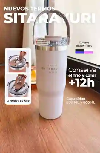 Termo Vaso Sitarayuri Rosado 900 Ml