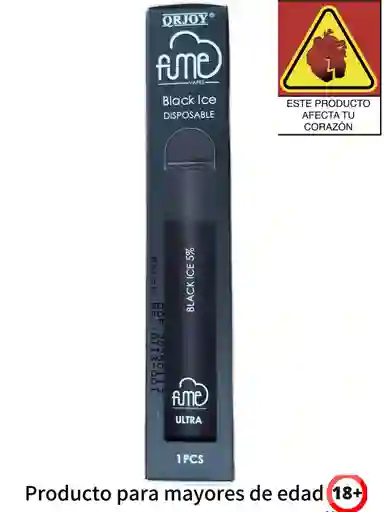 Vapeador Ultra 2.500 Puffs Black Ice