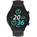 Combo Reloj G-tide Negro + Audífonos H11 Plateados