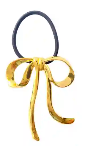 Colero Pony Cuff Lazo Coquette Dorada